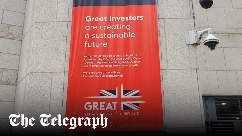 Misspelt poster latest blunder in bid to attract UK investment