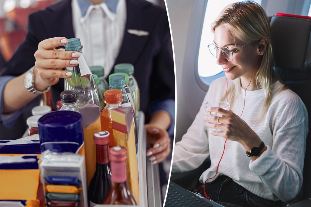 Economy passengers are scoring free booze from first with this shameless trick: 'Stop trying to scam'