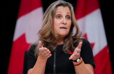 Ukraine's Zelenskyy appoints Liberal MP Chrystia Freeland as an economic adviser